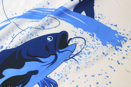 Tricou pescar România, cu mânecă lungă, material tehnic sport - CS62 [1]