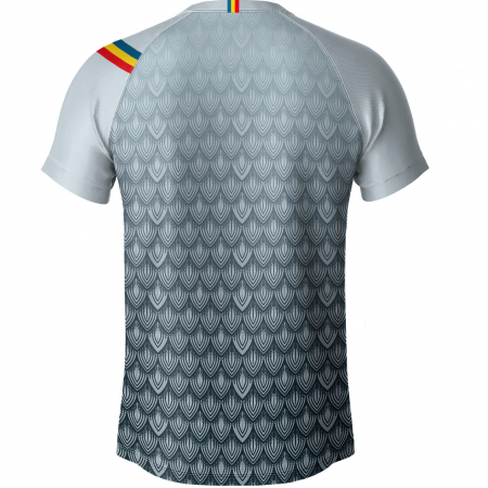 Tricou Simbol Lup, material tehnic sport, bărbat, culoare gri, CS28 [1]