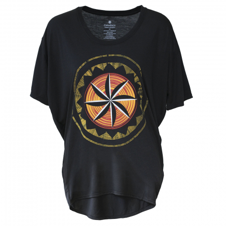 Colecții - Tricou Simbol Tradiții, damă, culoare neagră, CIR126