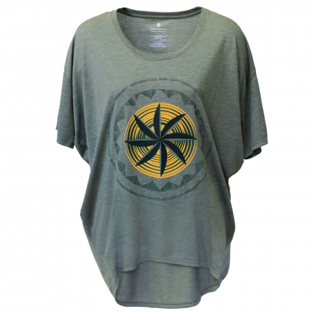 Tricouri damă - Tricou Simbol Tradiții, damă, culoare verde, CIR124