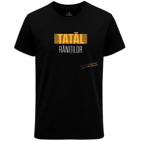 Tricouri bărbați - Tricou Tatal Răniților, culoare neagră, CT56