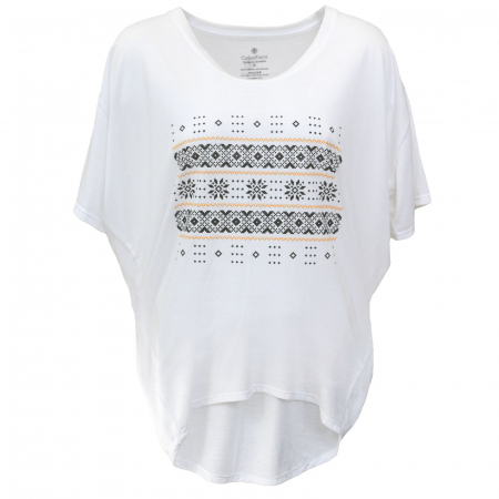 Tricou Tradițional, damă, culoare albă, CIR129 [0]