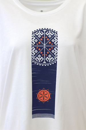 Tricou Vremuri Noi, damă, culoare albă, CIR122 [1]