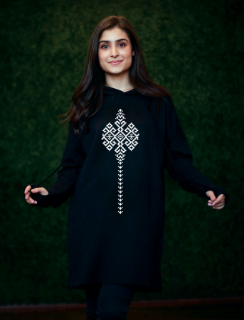 Tunică simbol tradiții, culoare neagră CIR78 [0]