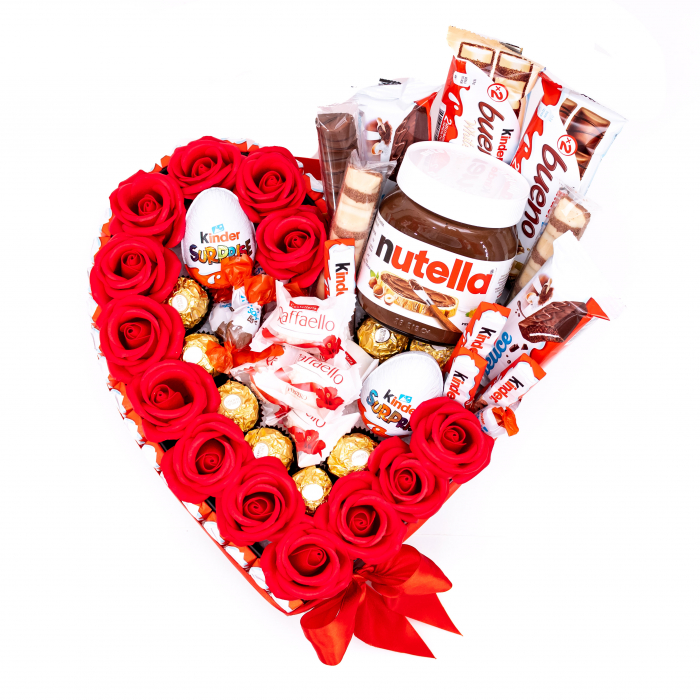 Aranjament Floral Nutella Sweet Love [4]