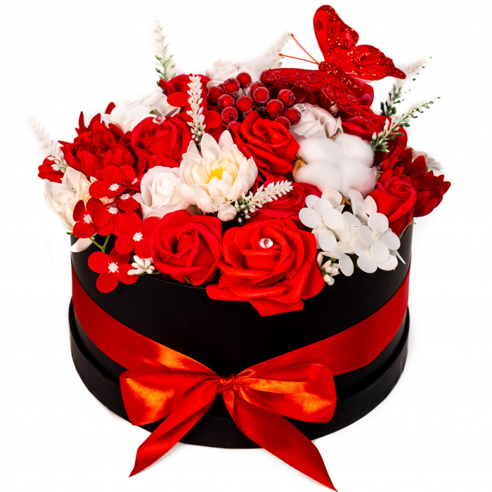 Aranjament Floral Luxury Red [1]