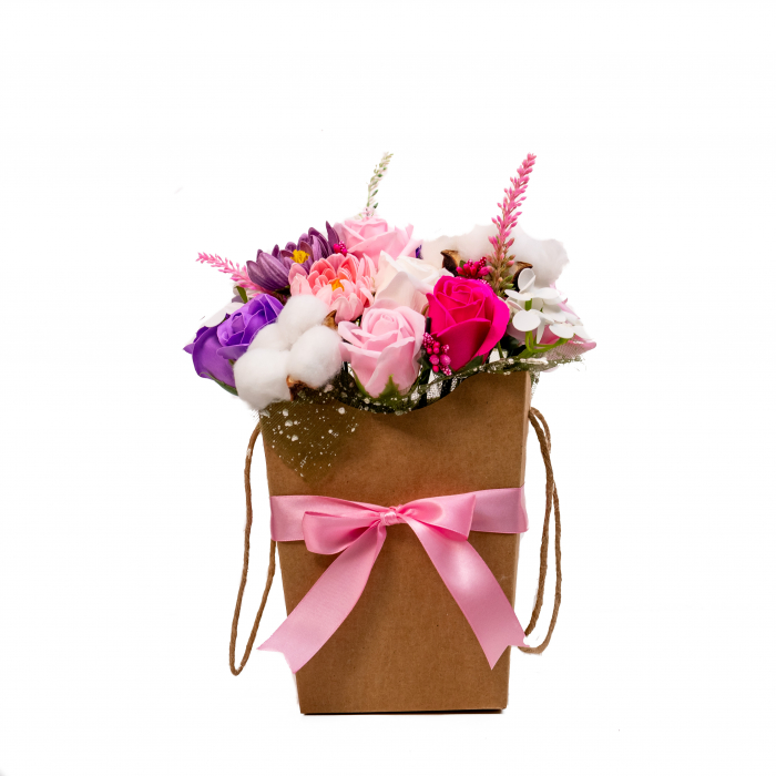 Aranjament floral Miss Pink [5]