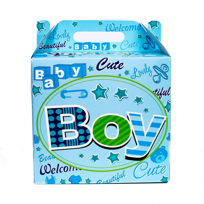 Cadou Bebelus/Nou-Nascut, Bleu, BB Boy, Cutie cu  8 Piese [2]