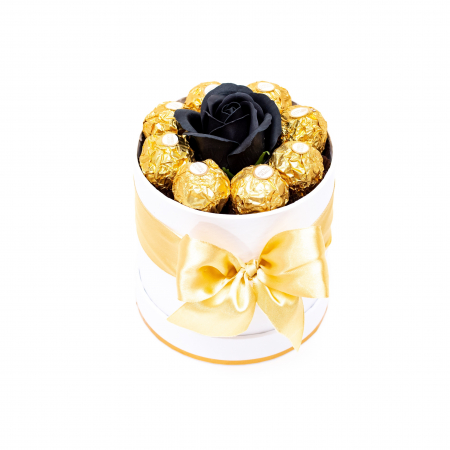 Aranjament Floral Black Ferrero Rose [0]