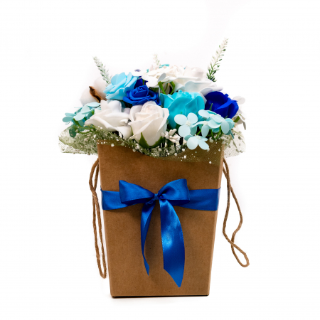 Aranjament floral Mister Blue [4]