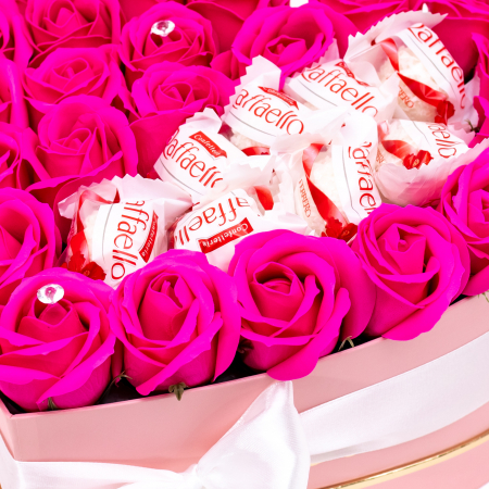 Aranjament Floral Raffaello Pink [2]