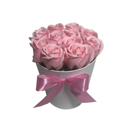Trandafiri Pink In Cutie Rotunda [0]