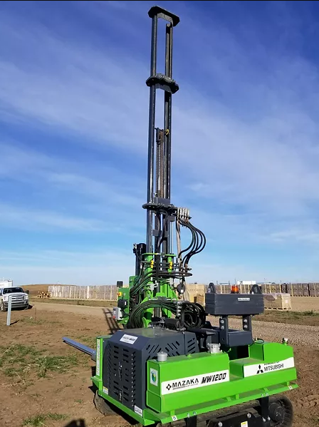 MAZAKA MW1200CW PILE DRIVER MACHINE [3]