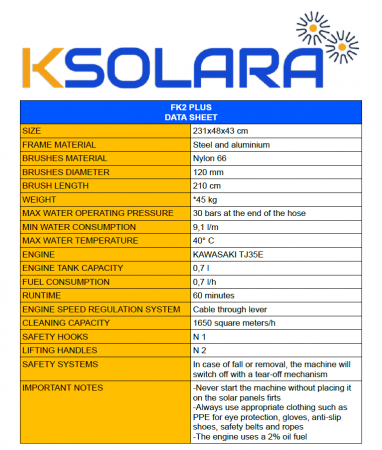 FK2 Plus  SOLAR PANEL CLEANING MACHINE - B [1]