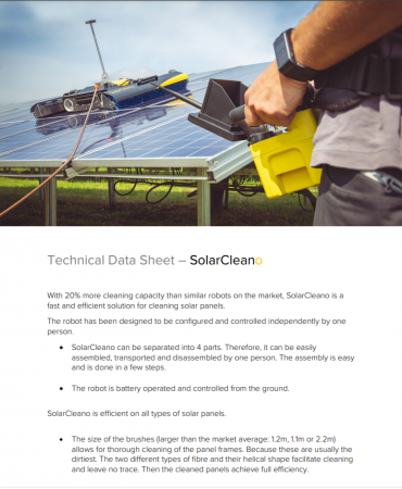 SolarCleano F1 SOLAR PANEL CLEANING ROBOT [5]
