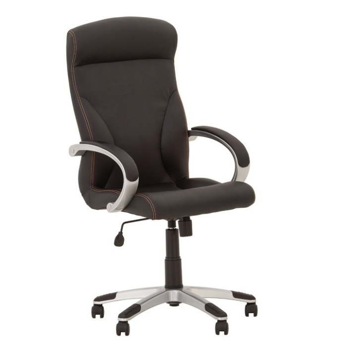 Scaun directorial RIGA, Negru piele ecologica [1]