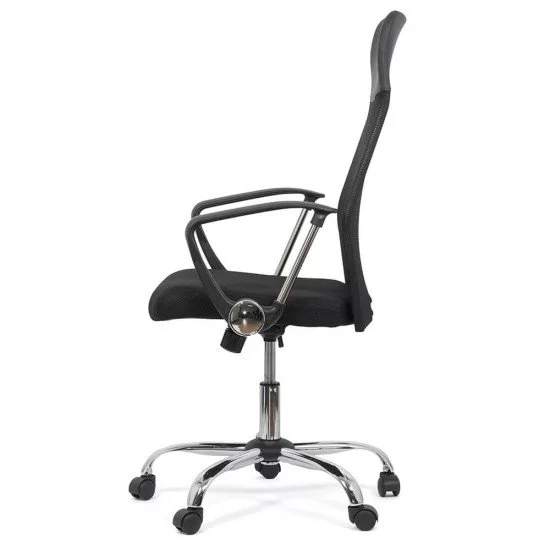 Scaun de birou ergonomic TAZZ Mesh/ piele ecologica Negru [4]