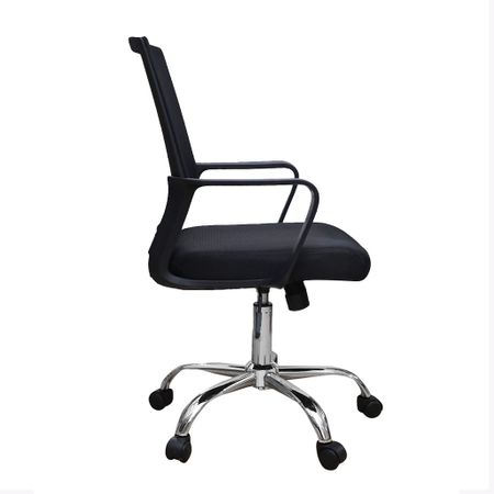 Scaun de birou ergonomic VEKTOR, mesh, negru [3]