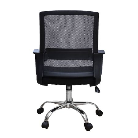 Scaun de birou ergonomic VEKTOR, mesh, negru [4]