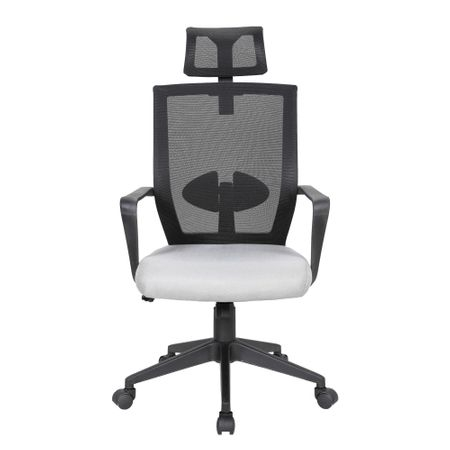 Scaun directorial OROS, Negru/Gri, Mesh/Textil [2]