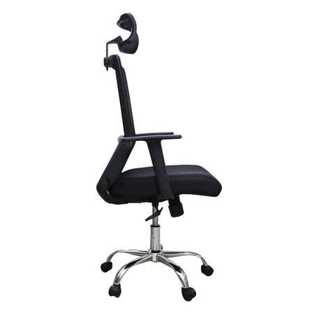 Scaun de birou ergonomic HELSINKI, mesh, negru [3]
