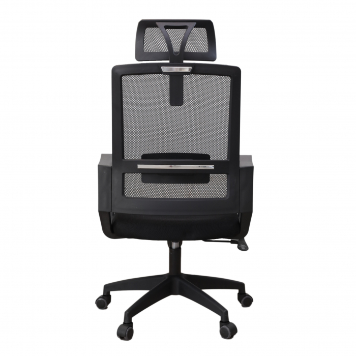 Scaun directorial CLAVIS, Textil / Mesh, Negru [4]