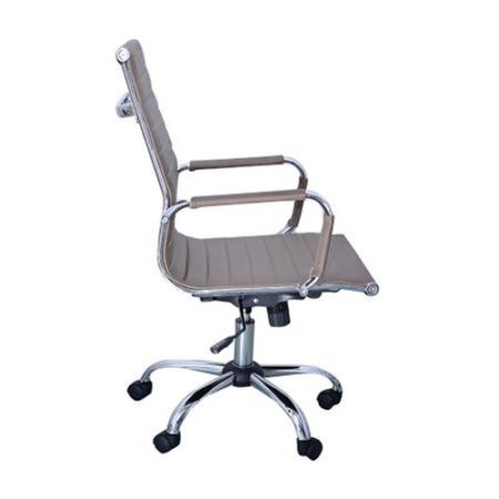 Scaun de birou MF Extra,  Mocca Piele ecologica [3]