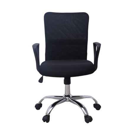 Scaun de birou RICH, mesh, negru [2]