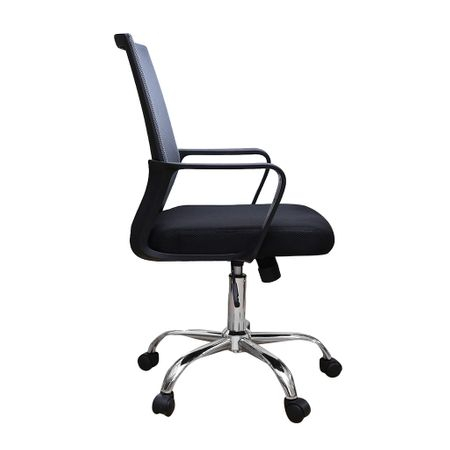 Scaun de birou ergonomic VEKTOR, mesh, negru/gri [3]