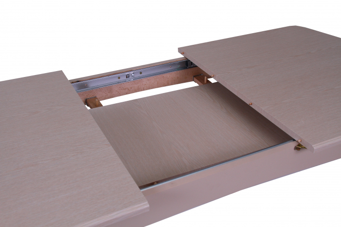 Masa de bucatarie extensibila QUANTAS, 120(160)X70 cm, Beige [2]