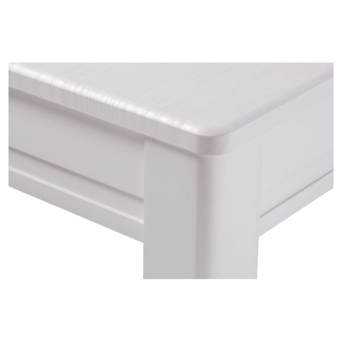 Masa de bucatarie extensibila BREFY, 115(155)*75 cm, White [3]