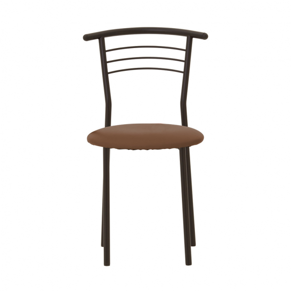 Scaun bucatarie Baroque Black, Maro piele ecologica [2]