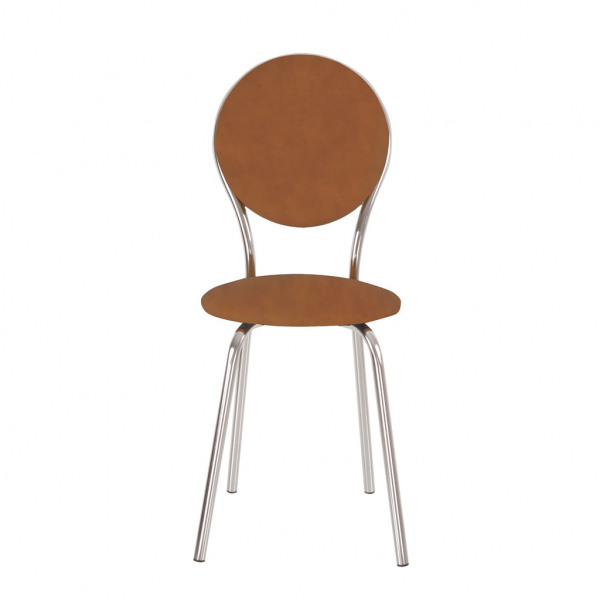 Scaun bucatarie Fast Chrome, Aramiu piele ecologica [2]