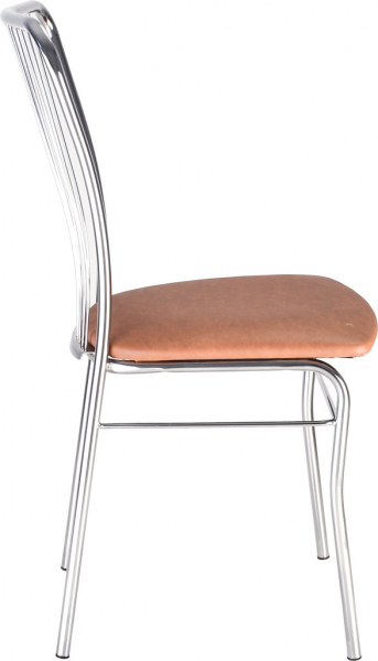 Scaun bucatarie Laval Chrome, Aramiu piele ecologica [3]