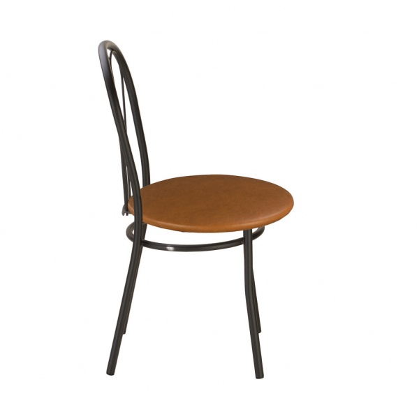 Scaun bucatarie Picard Black, Aramiu piele ecologica [3]