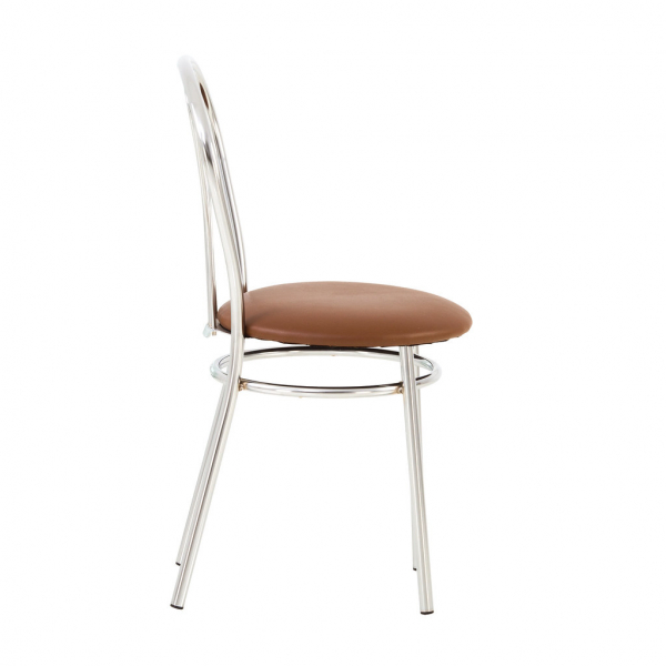 Scaun bucatarie Picard Chrome, Maro piele ecologica [3]
