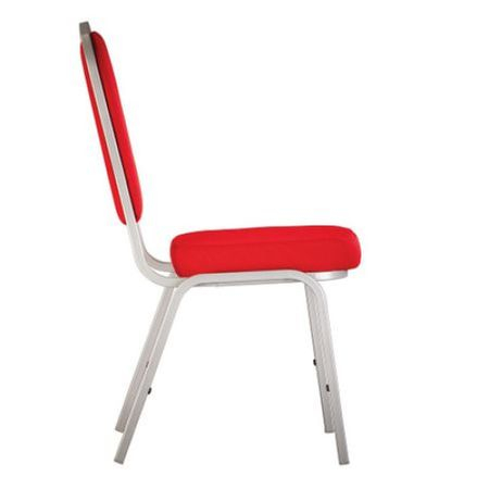 Scaun bucatarie Tailor Alu, Rosu stofa lusso [3]
