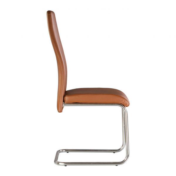 Scaun bucatarie Tom CF, Maro piele ecologica [3]