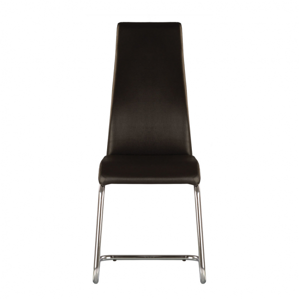 Scaun bucatarie Tom CF, Negru piele ecologica [2]