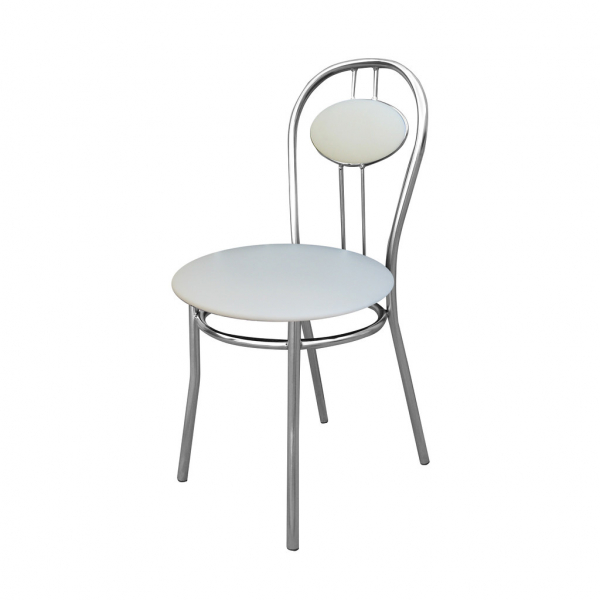 Scaun bucatarie Wegner, Crem piele ecologica [2]