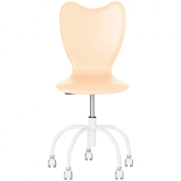Scaun copii GIRL GTS, Crem piele ecologica [2]