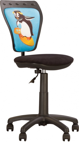 Scaun copii KIDS PENGUIN, stofa fantasy cu model [2]
