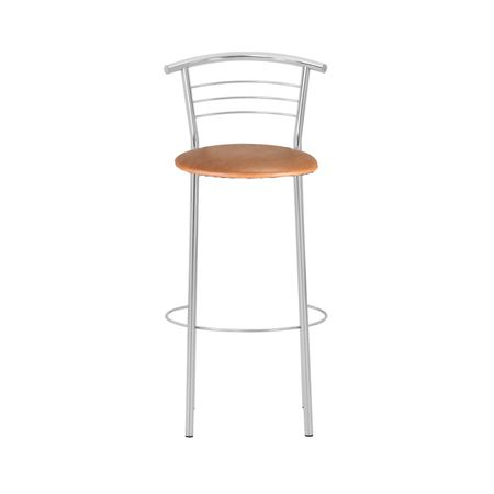 Scaun de bar Baroque Hoker, Aramiu piele ecologica [2]