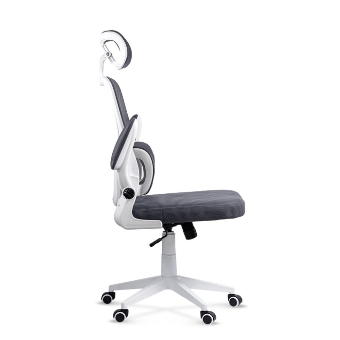 Scaun de bar Davos 138, gri, plasa [2]