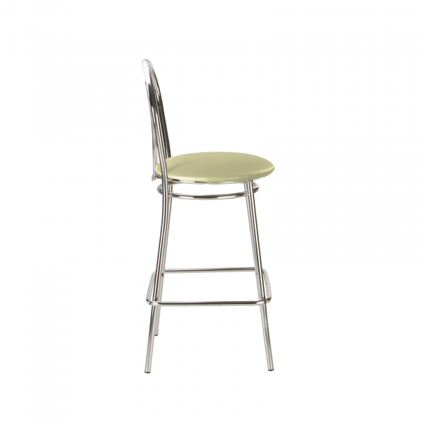 Scaun de bar Picard Hoker, Oliv piele ecologica [3]