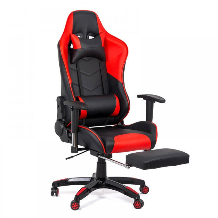 Scaun de birou Aeron 142, rosu, piele ecologica [3]