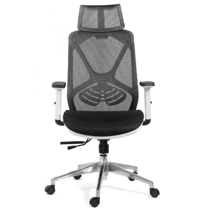 Scaun de birou AURIS, mecanism Multiblock, suport lombar, Mesh, Negru [3]