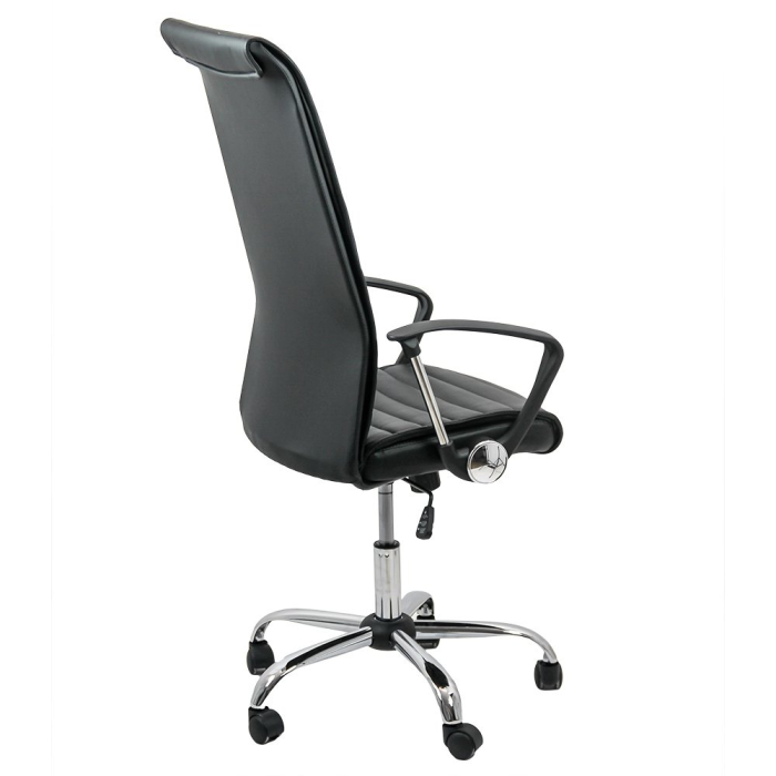 Scaun de birou Elite, negru, piele ecologica [3]