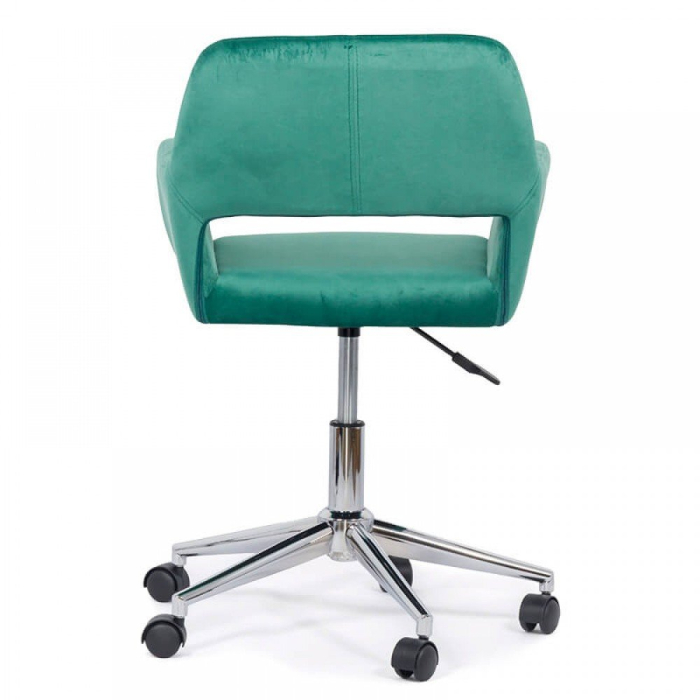 Scaun de birou Ergo 72, verde, catifea [3]