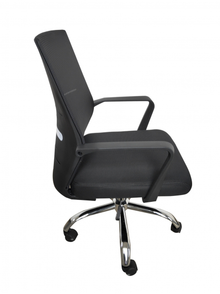Scaun de birou ergonomic AURORA, Mesh, Negru [3]